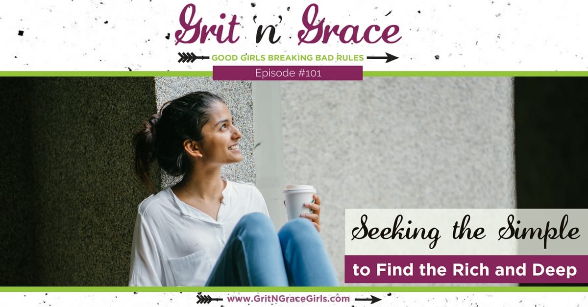 Episode #101: Seeking the Simple to Find the Rich and Deep