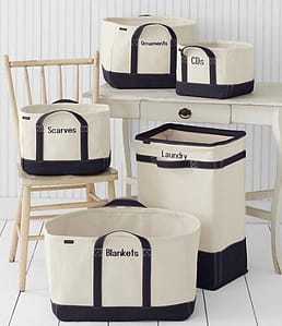 Canvas Storage Totes