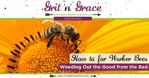 How-To for Worker Bees — Weeding Out the Good from the Bad — Martha Martha
