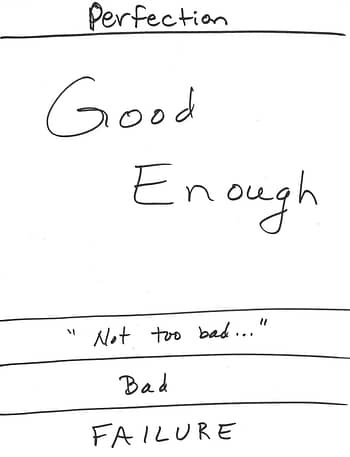 Good Enough Meaning IMAGE A