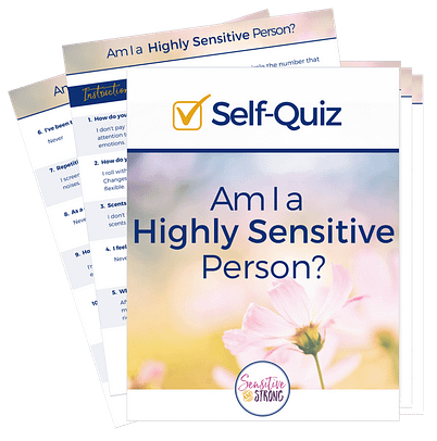 Highly Sensitive Person Test PDF Questionnaire
