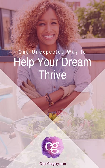 One Unexpected Way to Help Your Dream Thrive