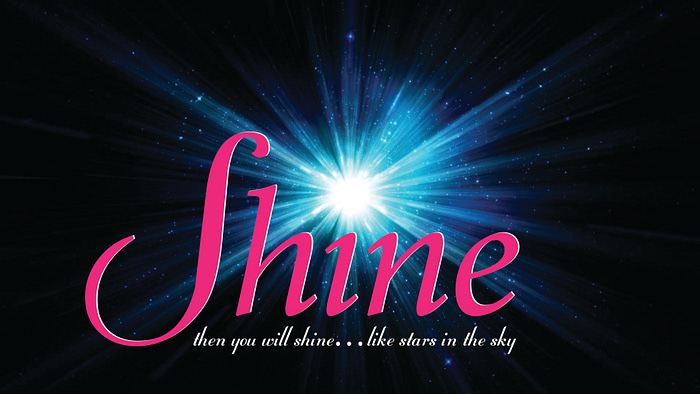 Shine with star background